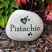 Load image into Gallery viewer, Pet Memorial Stone for Dogs - Personalized Pet Gravestone
